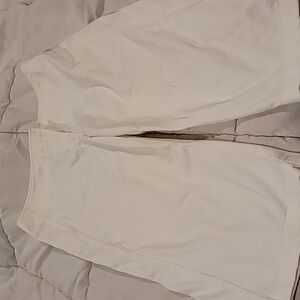 Women's White Kapris